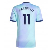 Dres Arsenal Gabriel Martinelli #11 Tretina 2024-25 Krátky Rukáv